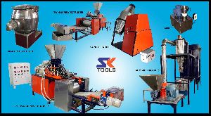 Powder coating making machine plant