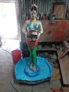 FRP WATER LADY Statue