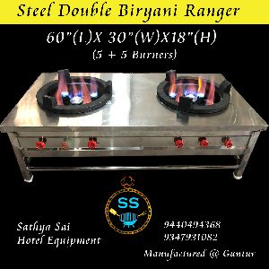 Stainless Steel Double Biryani Range