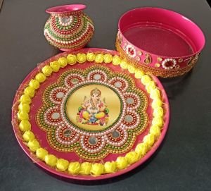 Karwa Chauth Puja Thali