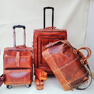 leather trolly bags