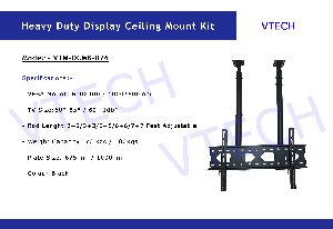 TV CEILING MOUNT FOR 60 TO 100 INCH