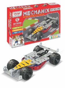 Racing Car Education Metal Construction Toy Set