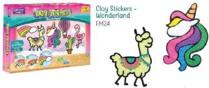 Wonderland Clay Sticker