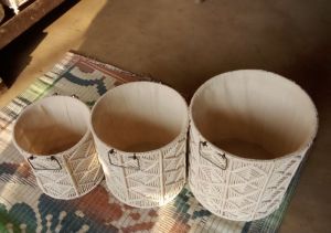 Macrame Laundry Basket