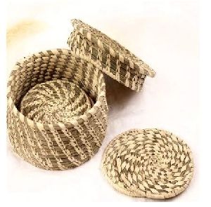 Sabai Grass Coaster Set