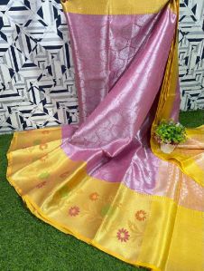 Banarasi Kora Cotton Saree