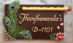 Hand made nameplate