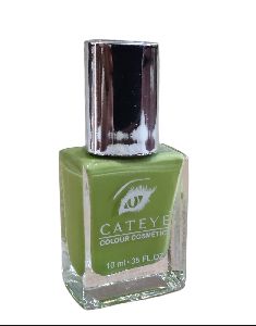 Cateye Parrot Green Nail Polish