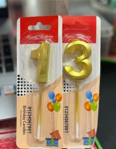 Birthday Number Candles