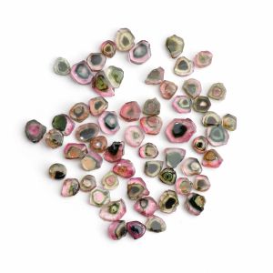 watermelon tourmaline gemstone Mix