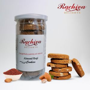 Ragi Almond Cookies