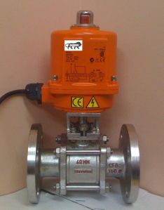 Electric Motorized Actuator Operated Ball Valve