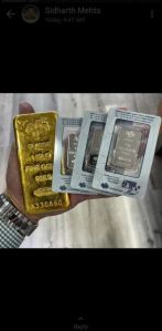 Gold and silver bullion