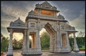 Marble Temple Gate