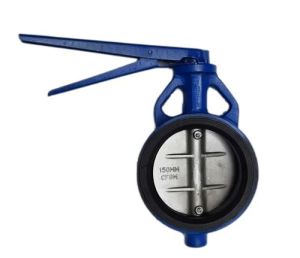 actuated butterfly valve