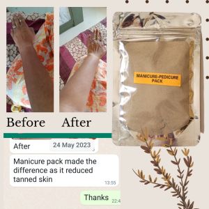 herbal manicure pedicure pack