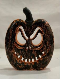 Wooden Halloween Pumpkin Ghost