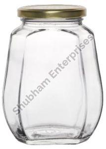 750 ML Octa Glass Jar