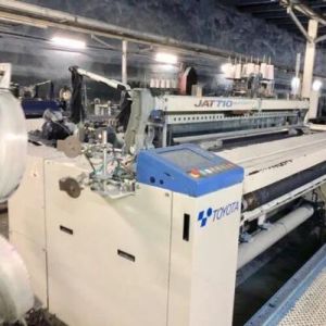 toyota 340cm dobby shedding air jet loom machine