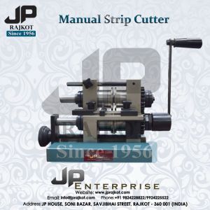 Manual Strip Cutter Machine for Gold & Silver jewellery work