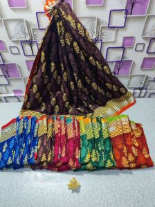 Semi Kora Cotton Saree