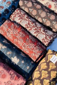 Jahota Handblock prints fabric