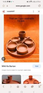 Mitti ki plate set