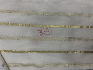 Cotton lurex fabric