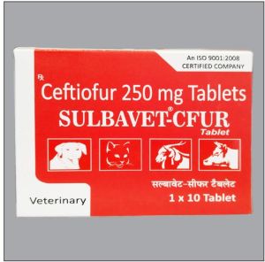 Sulbavet CFUR Tab 250 mg