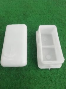 white rectangular plastic bush