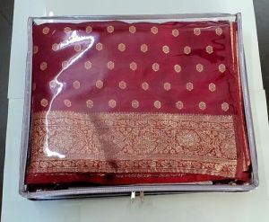 Transparent Saree Cover