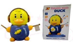 Plastic Jumping Duck Toy