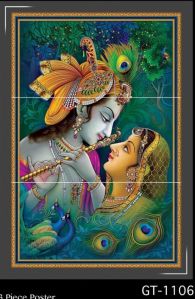 lord radha krishna tiles