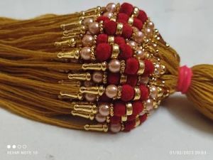 Velvet Beads Rakhi