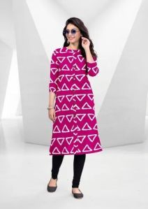 Printed Cotton Kurti