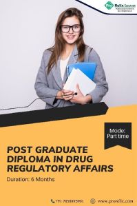 PG Diploma in Drug Regulatory affairs