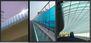 Polycarbonate Noise Barriers