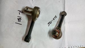 Connecting rod and assemblies