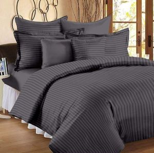 Rekhas Premium Satin Grey Bedsheets