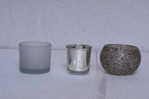 Glass Candle Holders