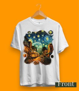 White City Lights Printed Unisex T-Shirt