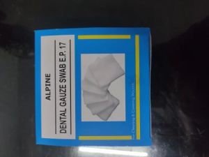 Dental gauze swab