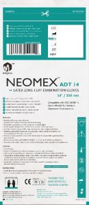 NEOMEX ADT14 350mm Procedure Cleanroom Gloves
