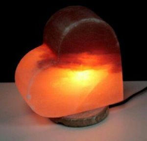 Magic Salt Heart Shaped Lamp