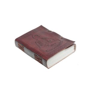 Buddha Embossed Genuine Leather Diary Travellers Notebook Journal