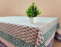 Hand Block Printed Table Cover