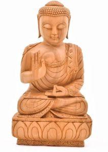 Wooden Buddha Statue