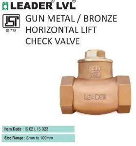 horizontal check valves