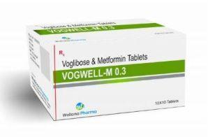 Voglibose and Metformin Tablets